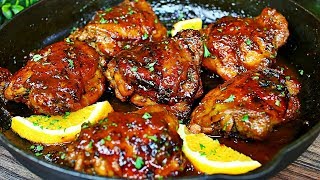 Orange Honey Glazed Chicken Recipe  Easy Chicken Recipe [upl. by Ruenhs656]