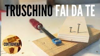 IL  SEMPLICE TRUSCHINO FAI DA TE  3 minuti di Falegnameria 8 [upl. by Tavish]