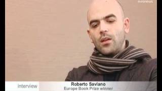 euronews interview  Saviano quotThe Mafia boosted Eastern Europes economyquot [upl. by Tham145]