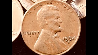 US 1964 D One Cent Lincoln Memorial  United States Most Valuable Penny Let’s Look [upl. by Majka478]