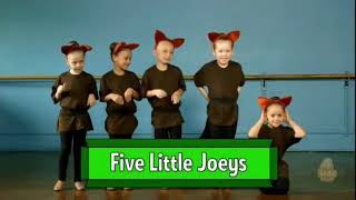 Five Little Joeys [upl. by Anhavas]