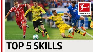 Christian Pulisic  Top 5 Skills [upl. by Nennahs]