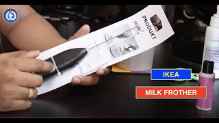 IKEA MILK FROTHER Review amp Battery Installation [upl. by Hbaruas]