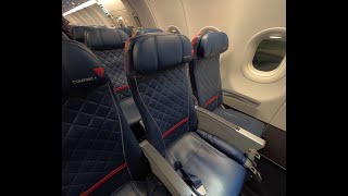 Delta A321 Comfort Plus Flight Review [upl. by Gross]