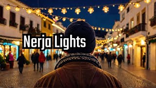 Nerja Spain Christmas lights walking tour [upl. by Aneela100]