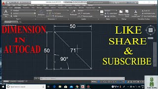 How to edit dimension in autocad 2020 [upl. by Baerman]