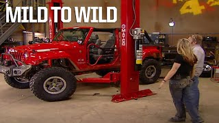 Turning A Stock Wrangler JK Into A TrailRated 4x4  Xtreme 4x4 S3 E6 [upl. by Hodess470]