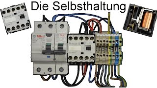 Schützschaltung  Selbsthaltung [upl. by Aikemit]