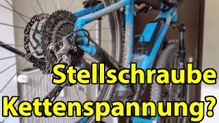 Shimano Schaltung  Kettenspannung [upl. by Hattie]