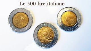 Quanto valgono queste 500 lire italiane [upl. by Navad]