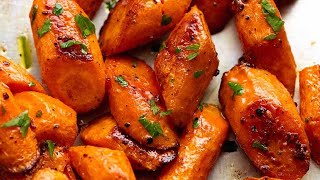 Garlic Roasted Carrots [upl. by Savage]