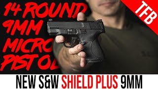 NEW Smith amp Wesson Shield Plus 14 Round MicroCompact Pistol [upl. by Eatnoid]