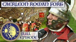 Caerleon Roman Legion Fort In Wales  Time Team [upl. by Ahsienaj]