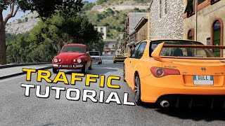 BeamNGdrive  Traffic Tutorial New amp Improved [upl. by York]