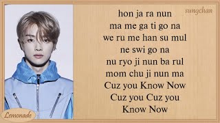 NCT U  Know Now Easy Lyrics [upl. by Nnaes]