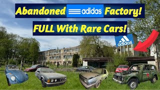 Abandoned ADIDAS Factory Full With Classic amp Incredibly Rare Cars [upl. by Learsiy]