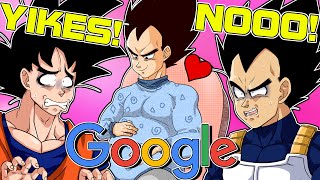 Vegeta And Goku Google Themselves [upl. by Yelac327]