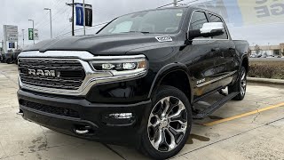 2023 Dodge RAM 1500 Limited Crew Cab 4x4  FULL Visual Review [upl. by Htiduj]