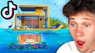 The CRAZIEST TikTok Houses Ever [upl. by Goulder]