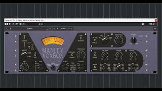 UAD Manley VOXBOX Channel Strip [upl. by Aztiray]