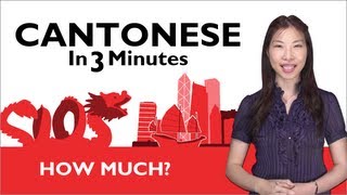 Learn Cantonese  Cantonese in 3 Minutes  How Much [upl. by Lemmor295]