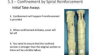 5  Adv RC Design Lectures  Confinement of Reinforced Concrete updated 72820 [upl. by Brittani]