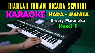 BULAN SABIT  Broery Marantika  KARAOKE Nada Wanita  FDO [upl. by Llerrac]