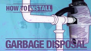 How To Install A Garbage Disposal [upl. by Colner670]