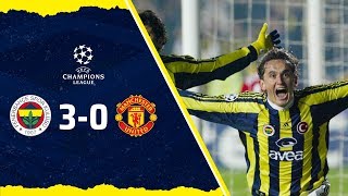 MAÇ ÖZETİ Fenerbahçe 30 Manchester United 200405 Şampiyonlar Ligi [upl. by Aileda]