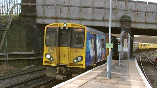 Half an Hour at 216  Birkenhead North Station 1022017  Class 507 508 terminus [upl. by Angelika]