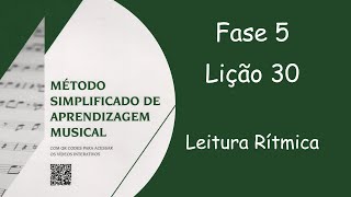 Fase 5  Lição 30 MSA [upl. by Koppel]