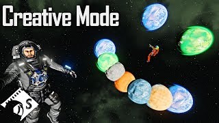 Creative Mode  Space Engineers Tutorial [upl. by Leontina]