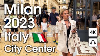 Milan 🇮🇹 City Center  4K  Walking Tour [upl. by Alag273]