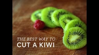 The Best Way To Cut a Kiwi [upl. by Atiuqahs]