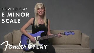 How To Play E Minor  Guitar Scales  Fender [upl. by Nnasor]