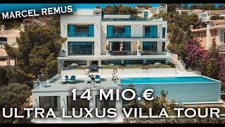 14 Mio€ Ultra Luxus Villa Tour mit Marcel Remus auf Mallorca [upl. by Ainel]