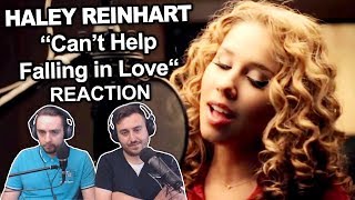 Singers ReactionReview to quotHaley Reinhart  Can’t Help Falling in Lovequot [upl. by Aidan194]