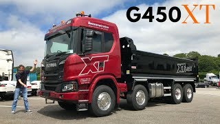 2018 SCANIA XT G450 Tipper Truck  Full Tour amp Test Drive [upl. by Solracesoj]