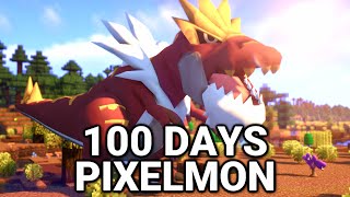 100 Days of Minecraft  Pixelmon Mod [upl. by Dallas380]