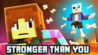 quotSTRONGER THAN YOU  Frisk Versionquot UNDERTALE Minecraft Music Video  3A Display [upl. by Serena]