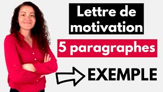 Comment écrire une lettre de motivation [upl. by Witherspoon]