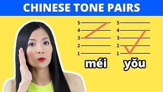 Chinese Tone Pairs Practice Mandarin Chinese Tones [upl. by Bondon]