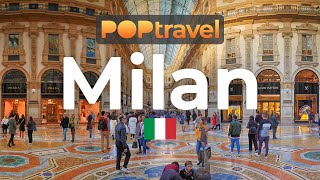 Walking in MILAN  Italy 🇮🇹 Fashion District  4K 60fps UHD [upl. by Jennica286]