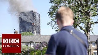 Survivors stories from the Grenfell Tower fire  BBC London News [upl. by Adham184]