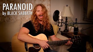 quotParanoidquot by Black Sabbath  Adam Pearce Acoustic Cover [upl. by Nailil873]