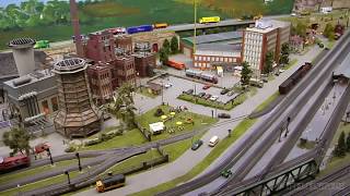 The Biggest Model Railroad Layout in HO Scale with more than 200 Model Trains made by Marklin [upl. by Christine]