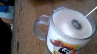 Aerolatte Review Frothing Cold Milk In Under 1 Minute [upl. by Charlie]