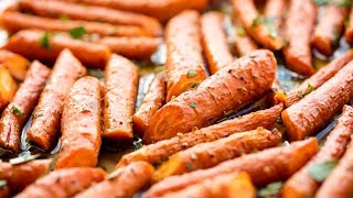 How to Make Honey Roasted Carrots  The Stay At Home Chef [upl. by Sihunn]