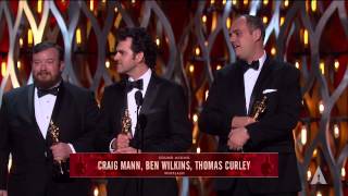 quotWhiplashquot winning the Oscar® for Sound Mixing [upl. by Torin]