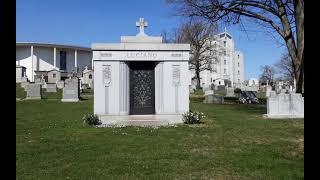 Lucky Luciano Cemetery Crypt Tour [upl. by Lohman52]